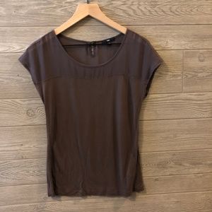 Gap Sheer Basic Blouse